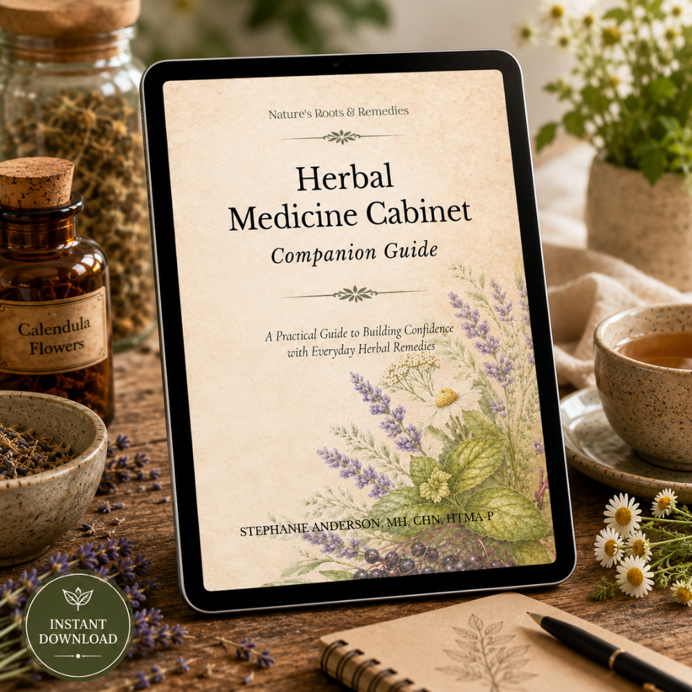 Herbal Medicine Cabinet Companion Guide (PDF Version)
