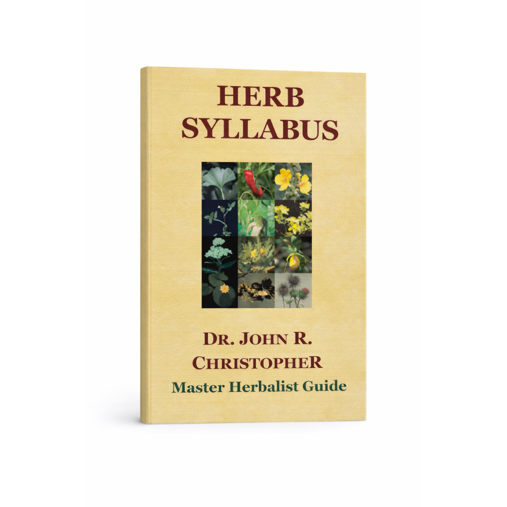 School of Natural Healing | Herb Syllabus