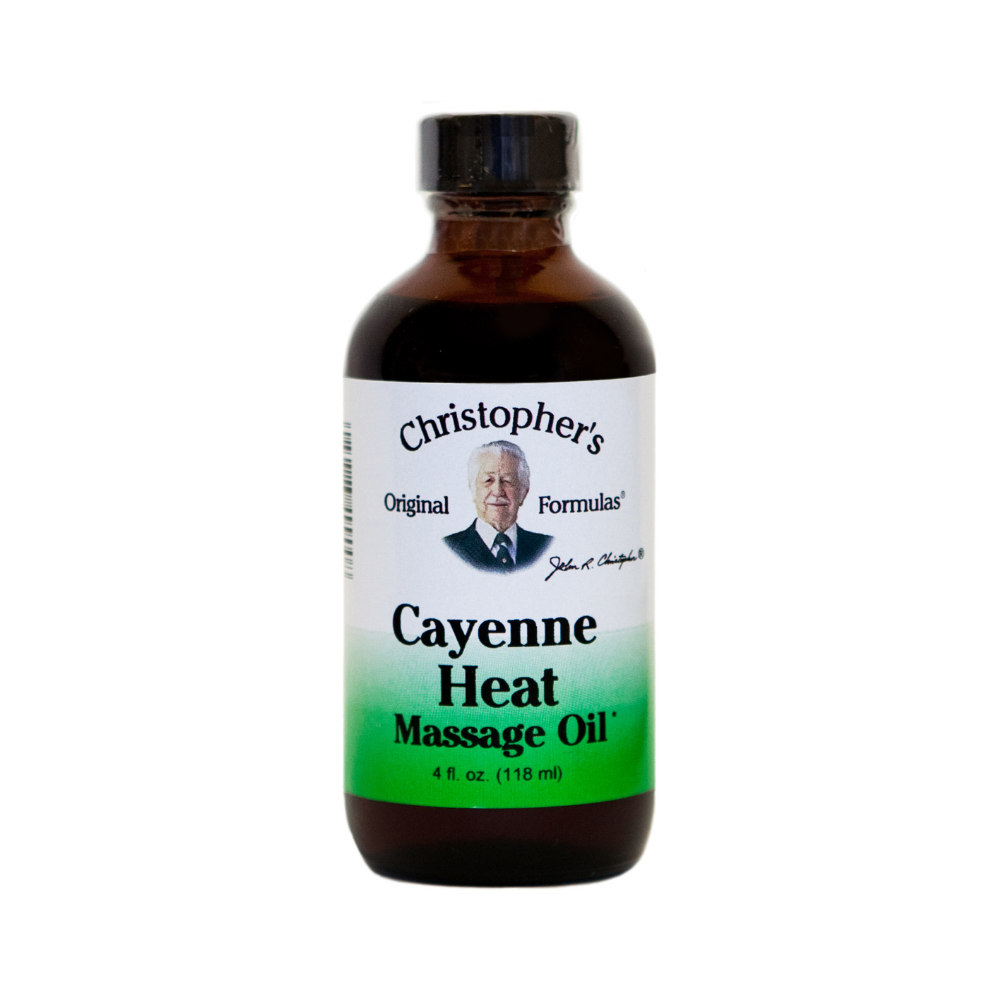Dr. Christopher's Cayenne Heat Massage Oil