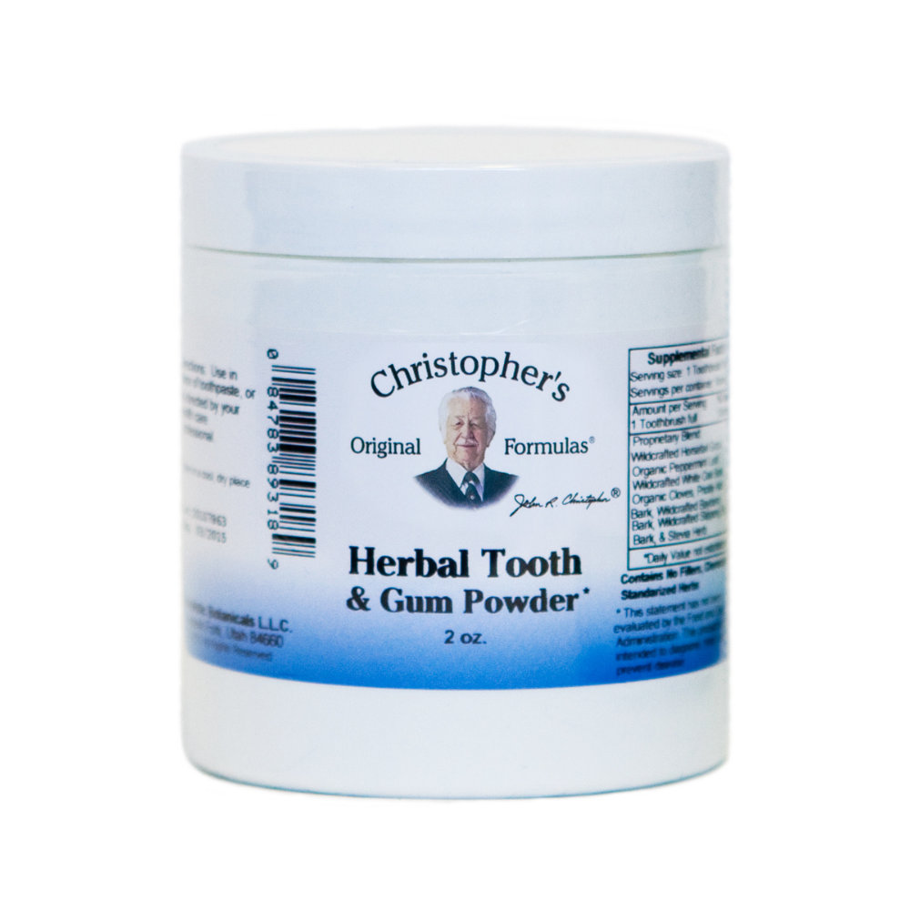 Dr. Christopher's Herbal Tooth & Gum