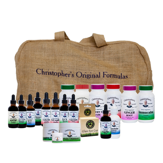Dr. Christopher's Complete Natural Home & Travel Herbal Kit